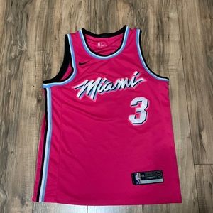 Hot pink Jersey Miami heat jersey number 3